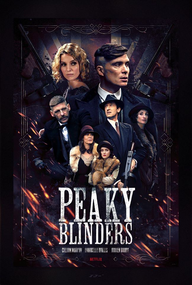 imagem modelo poster de uma serie